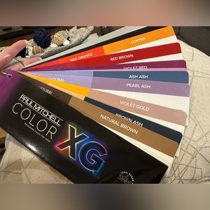 Paul Mitchell XG & Crema XG color swatch